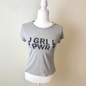 Divided Tops - Divided Girl Power Graphic Tee Divided Tops - Divided Girl Power Graphic Tee